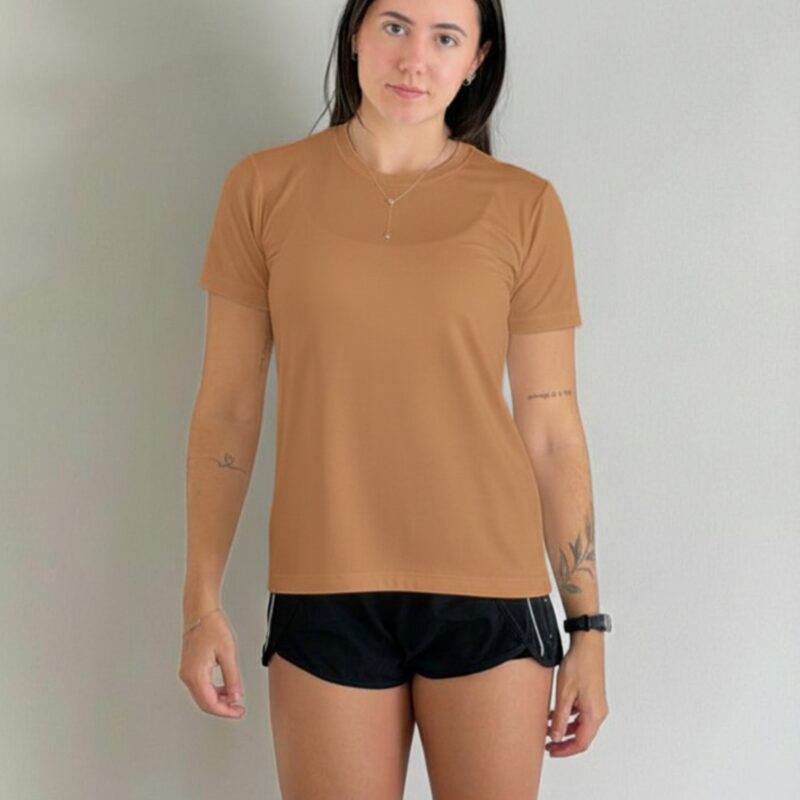 Camiseta Techwear Lomfy Light Caramelo