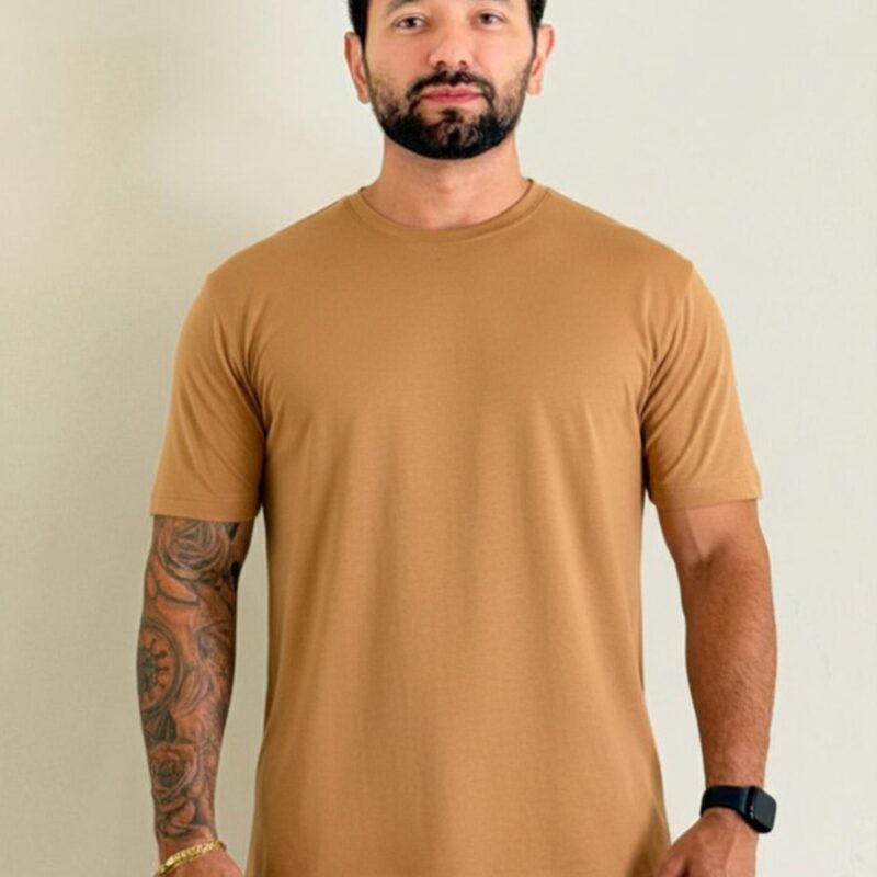 Camiseta Techwear Lomfy Light Caramelo
